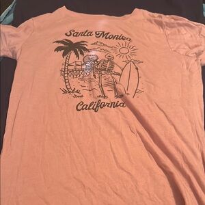 Aeropostale Orange Short Sleeve Tee